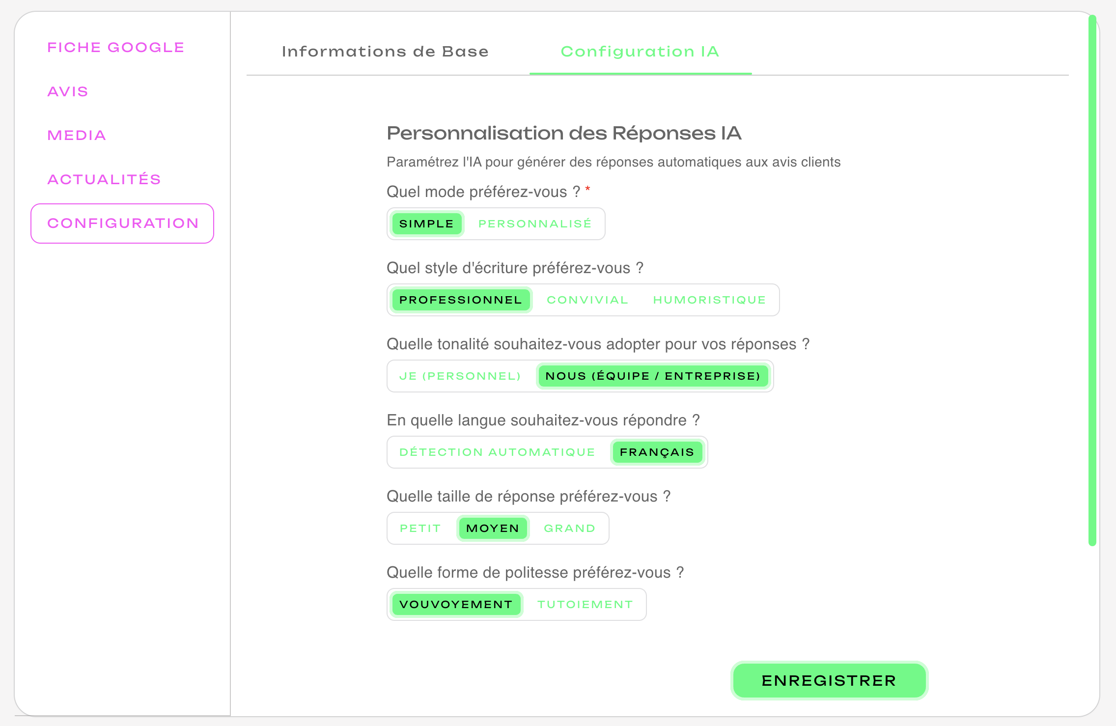 Exemple d'erreur de programmation